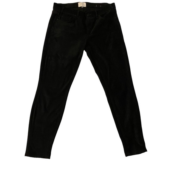 MCGUIRE Faux Suede leather Newton high rise Skinny Jeans Pant Stretch size 29 - Picture 1 of 7